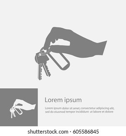 keys in hand