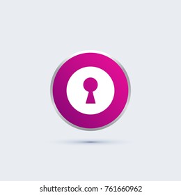 Keys hole icon