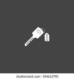Keys icon illustration isolated vector sign symbol
