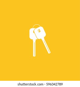 Keys icon illustration isolated vector sign symbol