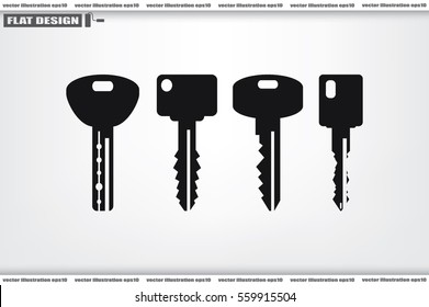 keys icon vector illustration.