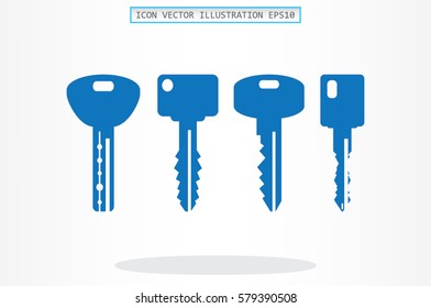 keys icon vector illustration.