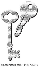 Keys made from newspaper. Buying or renting a new apartment or car.