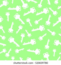 keys on a colorful background, seamless pattern