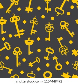 keys pattern vector illustration