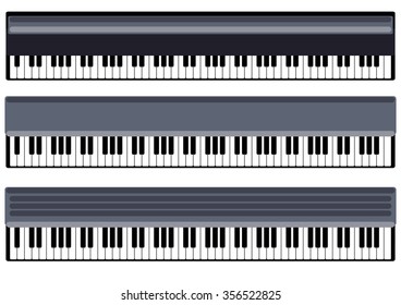 keys of piano