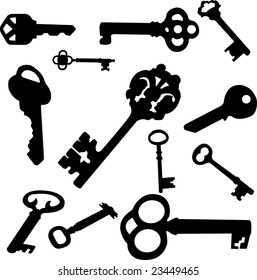 keys set - vector