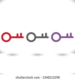 Keys  vector icon