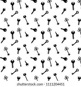 Keys Vector pattern