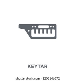 Keytar icon. Keytar design concept from Music collection. Simple element vector illustration on white background.