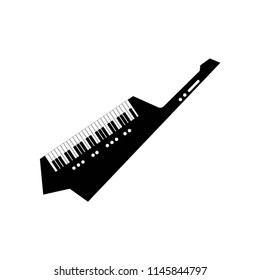 icono del vector de icono de clave. Ilustración de elemento simple. diseño de símbolos de keytar. Se puede usar para web y móvil.