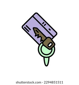 keyword icon vector design templates
