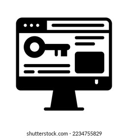 icono de palabra clave ilustración logo de ilustración aislado en fondo blanco