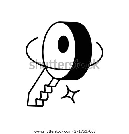 Keyword Icon vector stock illustration