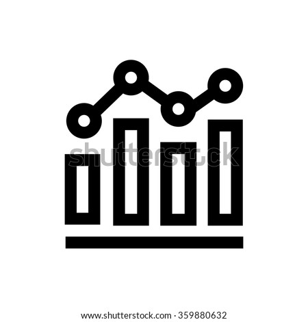 Keyword ranking line icon. Pixel perfect fully editable vector icon suitable for websites, info graphics and print media.
