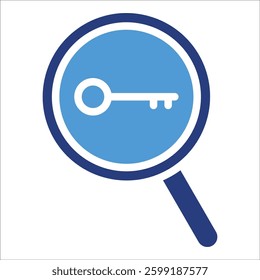 Keyword Research Icon Element For Design