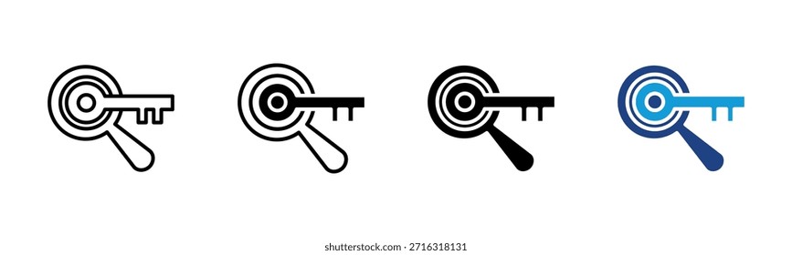 Schlagwort Recherche Symbol Set mehrere Stilsammlung