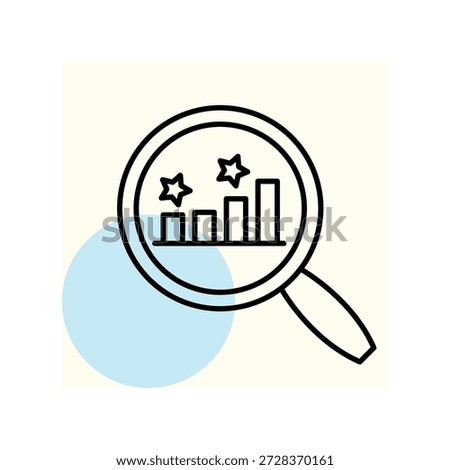 Keyword Research vector, pixel perfect, illustrator file 