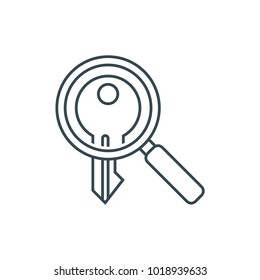 keyword searching icon