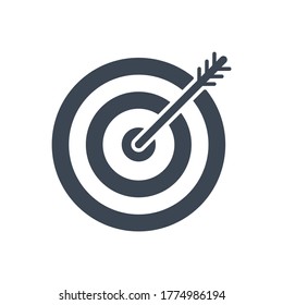 Icono de glifo de vectores relacionados con la asignación de palabras clave. Aislado en fondo blanco. Ilustración vectorial.