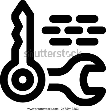 Keyword Tools, Keyword Analysis, Keyword Research Outline Icon