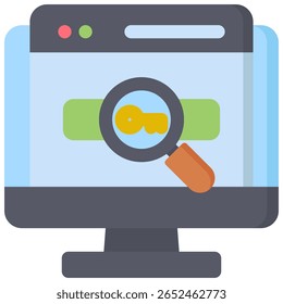 Keywords icon symbol. Vector illustration