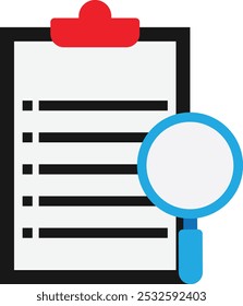 Keywords Search Optimization Icon Vector Flat Illustration