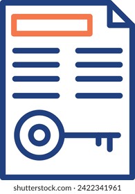 descarga del icono de diseño de vector de palabras clave. Eps