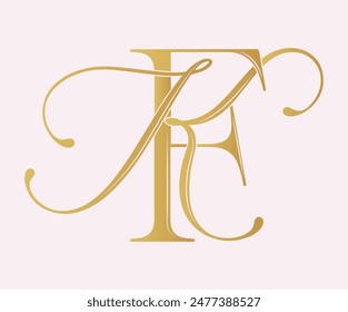 KF FK logo KF Letra KF ,monograma KF , logo , Boda Monograma Iniciales, Boda Logo, Boda Monograma, Logo Diseño, caligrafía, letras, alfabeto