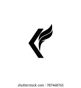 kf letter logo