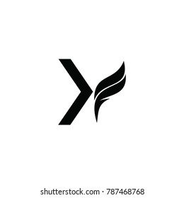 kf letter logo