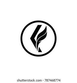 kf letter logo