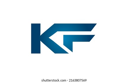 KF linked letters logo icon