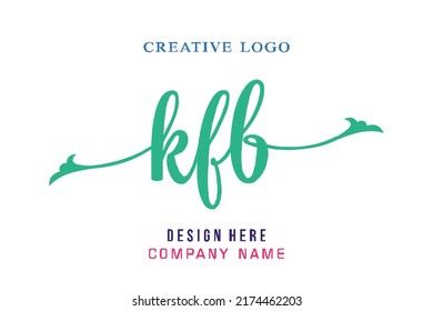 KFB lettering, perfect for company logos, offices, campuses, schools, religious education