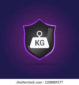kg icon for weight