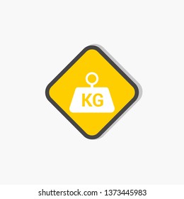 kg icon for weight