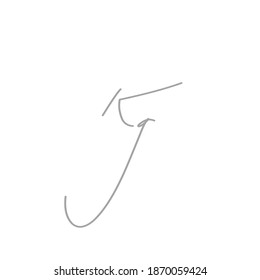 KG initial handwriting monogram logo
