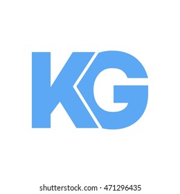 Kg Initial Logo Design