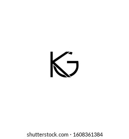 KG K G Logo Icon Design Template Elements