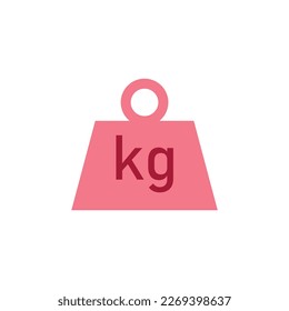 Weight Scale Icon Image Vector Illustration Design Pink Color
