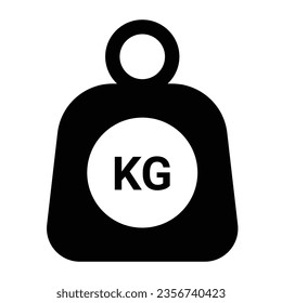  Kg symbol vector eps 10