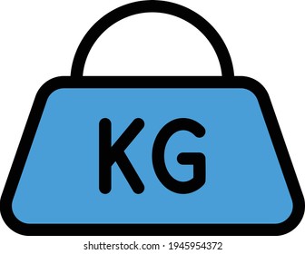 KG vector color line icon
