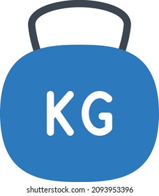 kg Vector illustration on a transparent background. Premium quality symbols. Glyphs  vector icon for concept and graphic design.