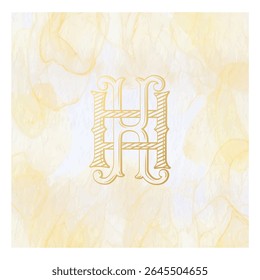 KH, HK, logotipo KH, letra KH, monograma KH, monograma de Boda, logotipo de Boda, diseño de logotipos, monograma Antiguas