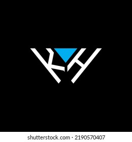 KH letter logo creative design with vector graphic, Abc simple and modern logo design.