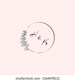 Cartas con el logotipo de la boda de KH en un diseño profesional de alta calidad que se imprimirán en cualquier medio impreso