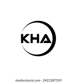 KHA Letter Logo Design, Inspiration for a Unique Identity. Modern Elegance and Creative Design. Watermark Your Success with the Striking this Logo.