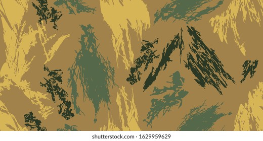 Khaki Abstract seamless background. Futuristic background. Seamless spotted texture. Background for website and wrapping paper. Vector illustration. EPS-10