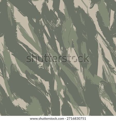 Khaki Camouflage Abstract seamless pattern design for fashion textiles, graphics and crafts
