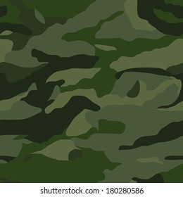 Khaki camouflage seamless pattern